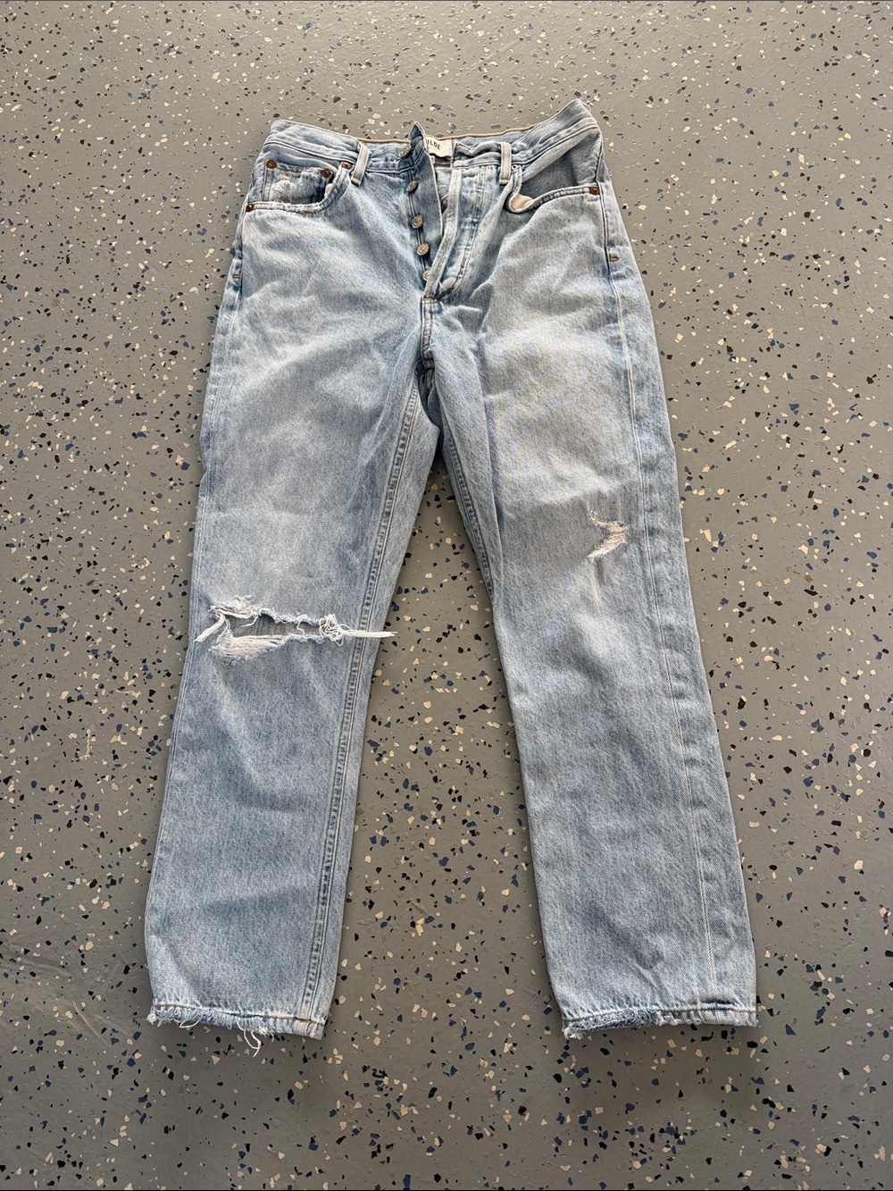 Agolde light blue jeans